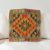 Kilim párnahuzat 40x40 kézi készítésű etnikai párna