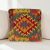 Kilim párnahuzat 40x40 kézi készítésű etnikai párna