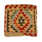 Kilim párnahuzat 40x40 kézi készítésű etnikai párna