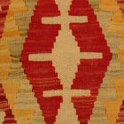 Kilim párnahuzat 40x40 kézi készítésű etnikai párna