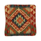 Kilim párnahuzat 40x40 kézi készítésű etnikai párna