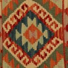 Kilim párnahuzat 40x40 kézi készítésű etnikai párna