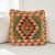 Kilim párnahuzat 40x40 kézi készítésű etnikai párna