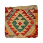 Kilim párnahuzat 40x40 kézi készítésű etnikai párna