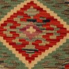 Kilim párnahuzat 40x40 kézi készítésű etnikai párna