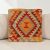 Kilim párnahuzat 40x40 kézi készítésű etnikai párna
