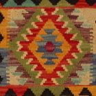 Kilim párnahuzat 40x40 kézi készítésű etnikai párna
