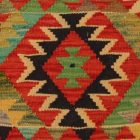 Kilim párnahuzat 40x40 kézi készítésű etnikai párna