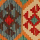 Kilim párnahuzat 40x40 kézi készítésű etnikai párna