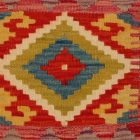 Kilim párna 45x45 kézi készítésű etnikai párnahuzat