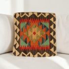 Kilim párna 40x40 kézi készítésű párnahuzat