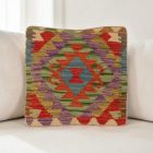 Kilim párna 40x40 kézi készítésű párnahuzat