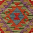 Kilim párna 40x40 kézi készítésű párnahuzat