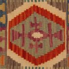 Kilim párna 40x40 kézi szövésű párnahuzat