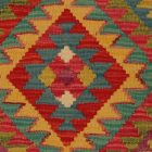 Kilim párna 40x40 kézi szövésű párnahuzat