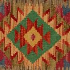 Kilim párna 40x40 kézi készítésű párnahuzat