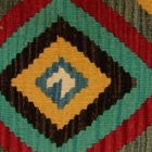 Kilim párna 40x40 kézi készítésű párnahuzat