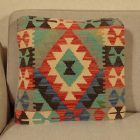 Kézi készítésű párna 50x50 Kilim párnahuzat