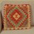 Kézi készítésű párnahuzat 45x45 Kilim párna
