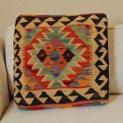 Kilim párnahuzat 45x45 kézi készítésű párna