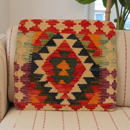 Kilim párna 45x45 kézi szövésű párnahuzat