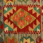 Kilim párnahuzat 50x50 kézi szövésű díszpárna