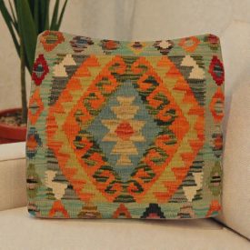 Kilim párnahuzat 45x45 kézi szövésű párna