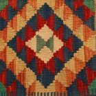 Kilim díszpárna 50x50 kézi szövésű párnahuzat