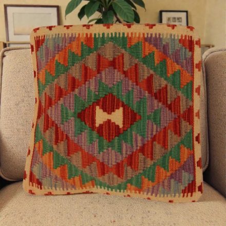 Kilim párna 50x50 kézi készítésű párnahuzat
