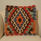 Kilim párnahuzat 50x50 kézi készítésű párna