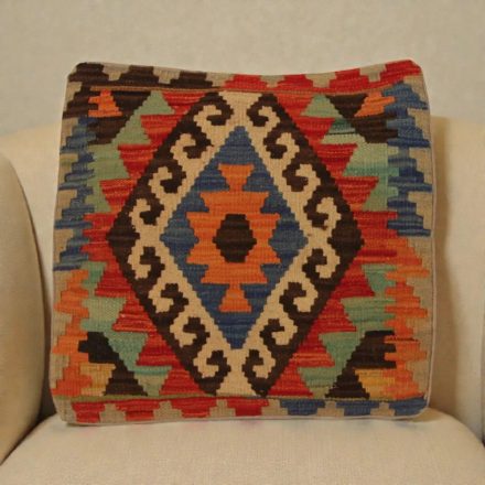 Kilim párnahuzat 50x50 kézi készítésű párna