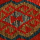 Kilim párnahuzat 50x50 kézi szövésű díszpárna